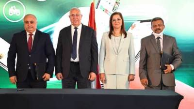 "هالة السعيد" تشهد توقيع بروتوكول تعاون بين التخطيط والزراعة لتطوير البنية المعلوماتية