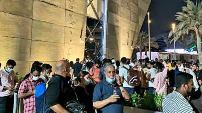 "جامع":أكثر من 50 ألف زائر يزورون الجناح المصرى خلال الافتتاح الرسمى للاكسبو