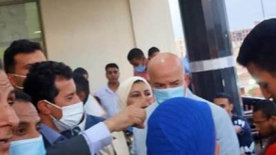 وزير الرياضة يفتتح أنشطة الادارة المركزية للمشروعات بمدينة بني سويف