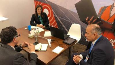 وزيرة التخطيط تلتقي سفير مصر بالبرازيل بمؤتمر الأمم المتحدة لتغير المناخCOP-26