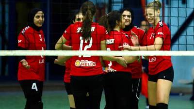 سيدات طائرة النادي الاهلي يفوز على نادي الزهور بثلاثية نظيفة في الدوري