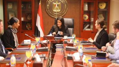 استعدادا لـ COP27..التعاون الدولي تستعرض مسار التنمية مع أعضاء من الكونجرس الأمريكي