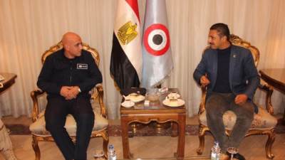 الشباب والرياضة والدفاع الشعبي تنفذان زيارة ميدانية للكلية الجوية بلبيس