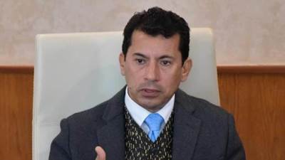 وزير الرياضة يلتقي متدربي وحدة السياسات وتطوير الأعمال بالعاصمة الادارية