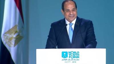 الرئيس السيسي: الشعب المصري لا يقاد بالقوة