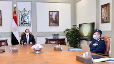 الرئيس السيسي يتابع تطورات الموقف التنفيذي للمشروع القومي للإنتاج الزراعي