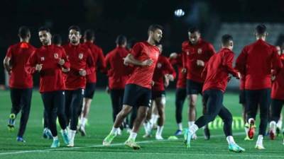 الأهلي في المونديال.. مران بدني وتدريبات متنوعة للاعبي الفريق