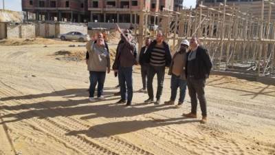 مسئولو "جهاز القاهرة الجديدة" يتفقدون سير العمل بوحدات مبادرة سكن لكل المصريين