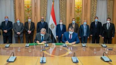 وزيرا "الإنتاج الحربى"و"الإسكان" يشهدان توقيع بروتوكول تعاون فى مجالات معالجة وتحلية المياه