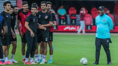 الأهلي يختتم استعداداته لمواجهة المقاصة في الدوري غدا
