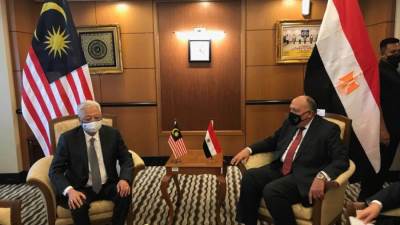 تعرف على تفاصيل لقاء وزيري الخارجية المصري والماليزي اليوم.. صور