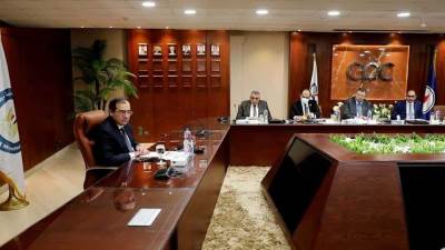 وزير البترول يجري مباحثات مع وفد شركة SAP العالمية