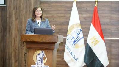 «السعيد» و«مايا مرسي» يشهدان حفل تخرج الدفعة الثالثة ببرنامج تأهيل القيادات النسائية