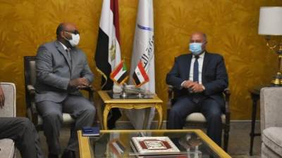 وزيرا النقل ونظيره السوداني يترأسان الجمعية العمومية لهيئة وادي النيل للملاحة النهرية