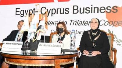 «وزيرتا التجارة» بمصر وقبرص تفتتحان منتدى الأعمال بمشاركة عدد من الشركات بالبلدين