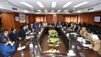 «صبحي» يناقش مع صندوق الرياضة المصري مشروعات دعم ورعاية الابطال