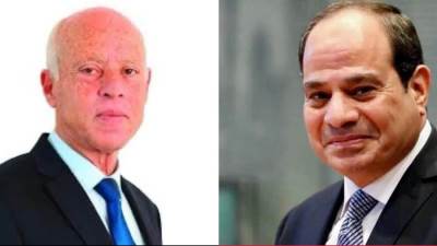 الرئيس السيسي يهنئ نظيره التونسي بمناسبة حلول عيد الفطر