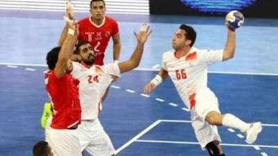 الزمالك يتقدم على الأهلي 19-16 في الشوط الأول بكأس السوبر الأفريقي لليد