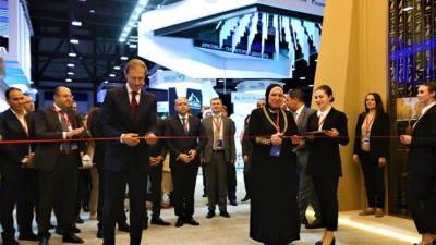 «القباج» تفتتح الجناح المصرى ضيف شرف فعاليات منتدى سانت بطرسبرج الدولى