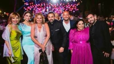 بالصور.. لقطات من حفل زفاف نجل المنتج جمال العدل بحضور كبير لنجوم الفن