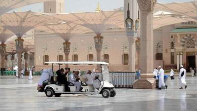 وصول أكثر من 292 ألف حاج إلى المدينة المنورة