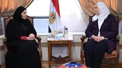 القباج تستقبل وزيرة التنمية بقطر لتوقيع تعاون بين البلدين