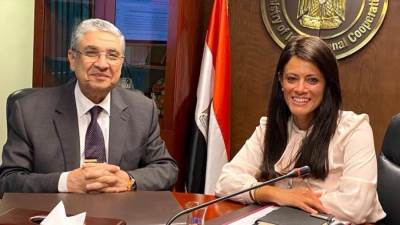 وزيرا التعاون الدولي والكهرباء يبحثان مشروعات "الطاقة" والعمل المناخى برنامج "نُوَفِّي"