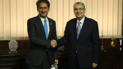 وزير الكهرباء يستقبل مدير الوكالة الدولية للطاقة المتجددة لبحث التحضير لمؤتمر المناخ