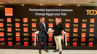 اورنچ مصر توقع شراكة مع منصة TOD لتزويد عملاء "Orange Premier" بمحتوى رياضي