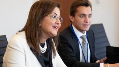 وزيرة التخطيط تبحث مع مدير برنامج الأمم المتحدة الإنمائي سبل التعاون المشترك