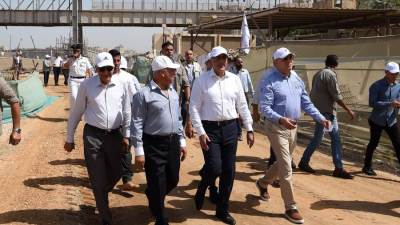 رئيس الوزراء يتفقد مشروع محطة سكك حديد مصر بمنطقة بشتيل بالجيزة.. صور