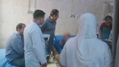 وكيل وزارة الصحة يتابع تداعيات حادث تسرب غاز الكلور داخل محطة الشرقية