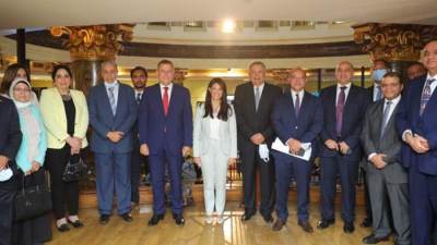 احتفالا بأسبوع المستثمر العالمي.. رئيسا الرقابة المالية والبورصة يفتتحان جلسة التداول