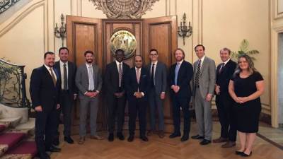 مسئولي مجلس الوزراء يلتقون وفد مساعدي أعضاء الكونجرس الأمريكي لشرح تفاصيل" حياة كريمة"