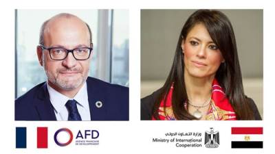المشاط تلتقي الرئيس التنفيذي للوكالة الفرنسية للتنمية لبحث التعاون المشترك
