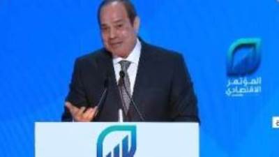 الرئيس السيسي: بنضيف 7 ملايين متر للإسكندرية وبنعمل أحسن ميناء فى الدنيا