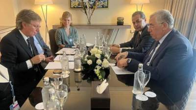 قمة المناخ.. وزير الزراعة يبحث مع نظيره الارجنتيني تكثيف التعاون الزراعي