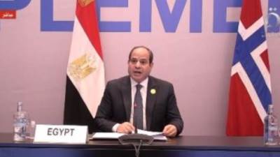 قمة المناخ| الرئيس السيسي يثمن موقف بوروندي المساند لمصر فيما يتعلق بموضوعات ملف مياه النيل