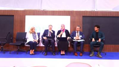 قمة المناخ.. القباج تناقش "مدى تأثير تغير المناخ على جودة حياة الأطفال"