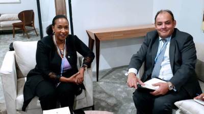 قمة المناخ.. وزير الصناعة يلتقي المدير التنفيذي لمركز التجارة الدولية لاستعراض انشطته في مصر