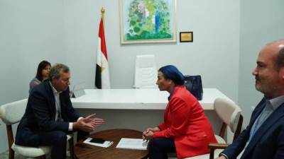 قمة المناخ.. وزيرة البيئة تبحث مع نظيرها من أستراليا التعاون الثنائي والعالمي