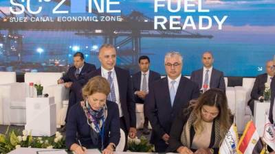 توقيع مذكرة تفاهم مع البنك الأوروبي لتأهيل العمالة الفنية بمشروع السخنة 360