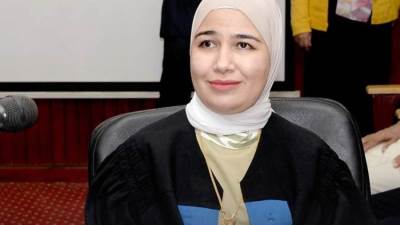 أول طالبة كفيفة تحصل على الدكتوراه في الأدب الإنجليزي بآداب المنصورة