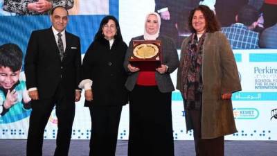 وزيرة التضامن تشهد فعاليات المؤتمر العلمي الأول لذوي الإعاقات المتعددة