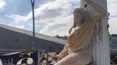 محافظ الإسكندرية يصدر قرارًا بوقف بناء تمثال عروس البحر بطريق الكورنيش