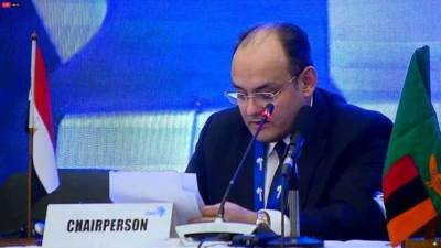 وزير التجارة والصناعة يترأس أعمال اجتماع المجلس الوزاري الـ43 لدول التجمع بزامبيا