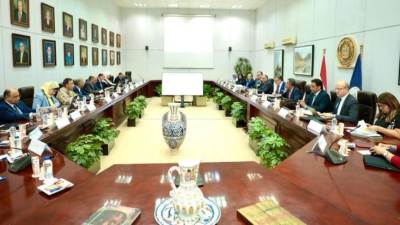 وزير السياحة يترأس اجتماع مجلس إدارة هيئة المتحف المصري الكبير