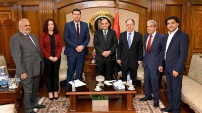 وزير التجارة يبحث مع وزير الزراعة اللبناني تنمية التعاون الاقتصادي بين البلدين