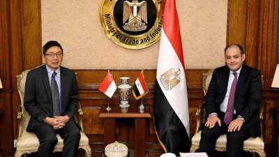 أحمد سمير: 120% زيادة في حجم التبادل التجاري بين مصر وسنغافورة خلال عام 2021