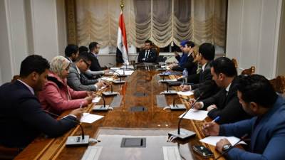 "صبحي" يلتقى ممثلى أكاديمية شباب المتوسط لمناقشة استعدادات برنامج "أكاديمية شباب المتوسط"